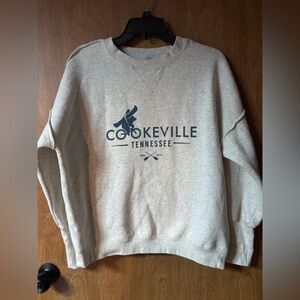 Cookeville Tennessee Men's Gray Sweater